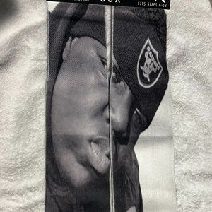 All natural 'B.I.G Raiders' 100% cotton Unisex socks one size fits all 6-13